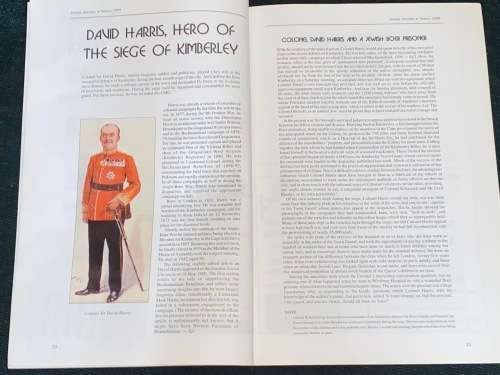 JEWISH AFFAIRS SPRING 1999 - JEWS AND THE ANGLO BOER WAR