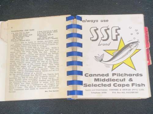 RHODESIAN WOMAN & HOME RECIPE BOOK VINTAGE