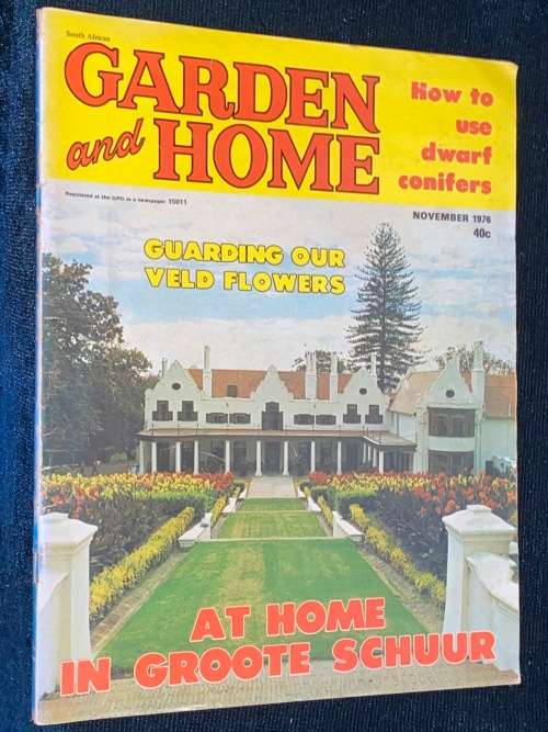 GARDEN & HOME MAGAZINE NOVEMBER 1976