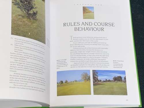 THE GOLF INSTRUCTOR AN ILLUSTRATED GUIDE FROM TEE TO GREEN BY MICHAEL HOBBS
