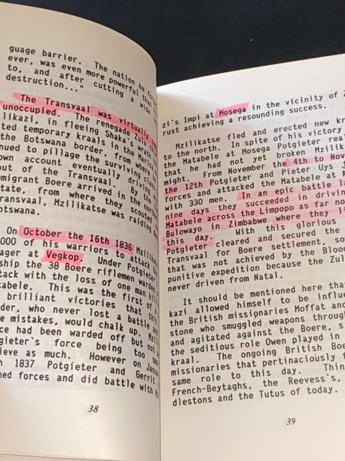 BOERESTAAT THE POLITICAL BESTSELLER BY ROBERT VAN TONDER FIRST ENGLISH EDITION