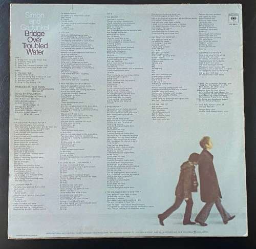 SIMON AND GARFUNKEL BRIDGE OVER TROUBLED WATER LP PC9914