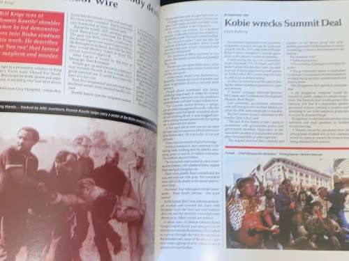 SUNDAY TIMES THE MIRACLE OF A FREED NATION SOUTH AFRICA 1990-1994