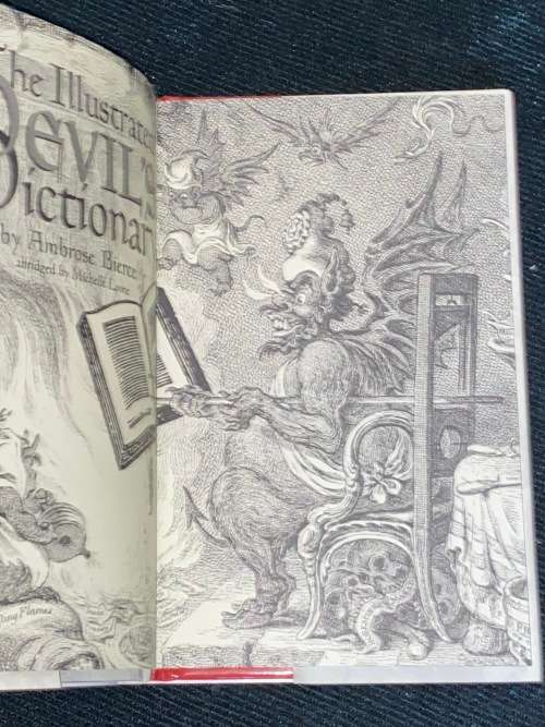 THE ILLUSTRATED DEVIL`S DICTIONARY BY AMBROSE BIERCE