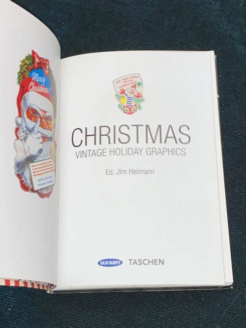 TASCHEN ICONS CHRISTMAS VINTAGE HOLIDAY GRAPHICS
