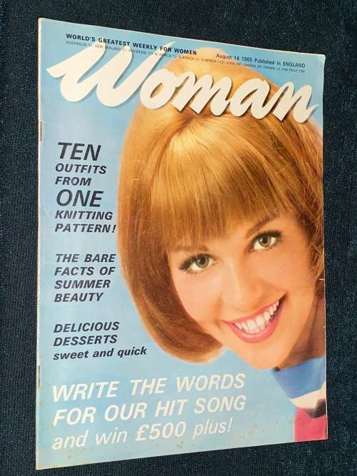 WOMAN MAGAZINE 14 AUGUST 1965