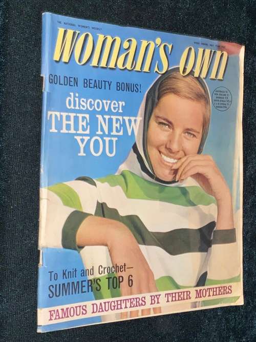 WOMAN`S OWN MAGAZINE 15 MAY 1965