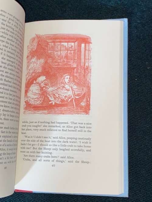 THROUGH THE LOOKING GLASS BY LEWIS CARROL FOLIO SOCIETY