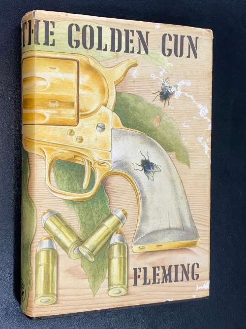 THE MAN WITH THE GOLDEN GUN BY IAN FLEMING 1ST EDITION