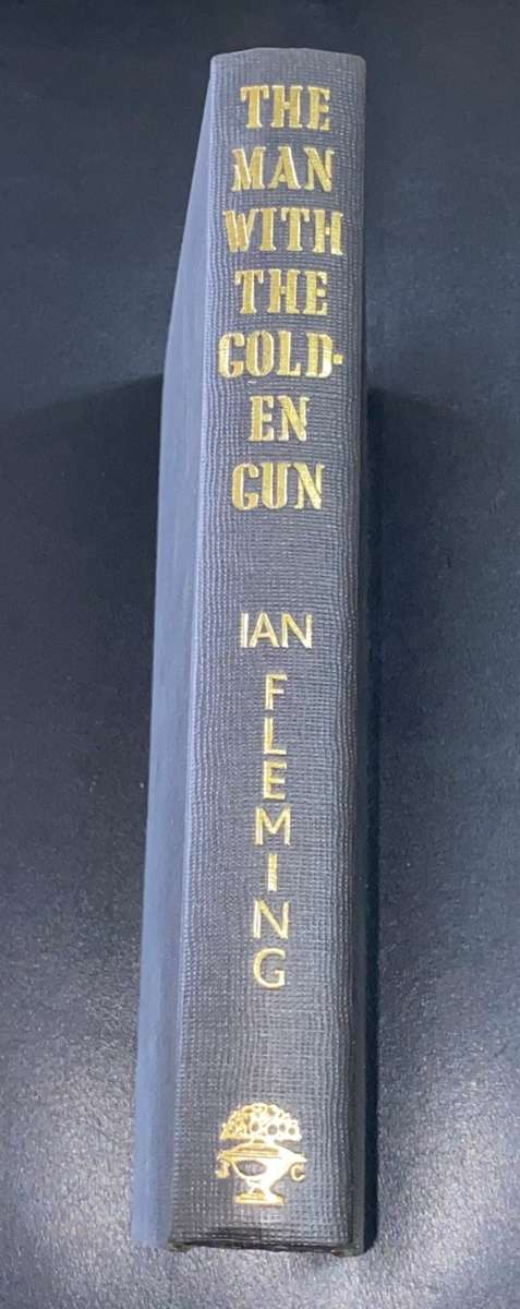 THE MAN WITH THE GOLDEN GUN BY IAN FLEMING 1ST EDITION