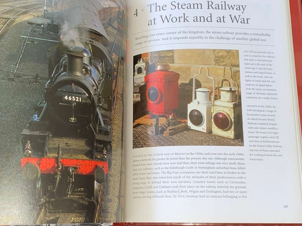 BRITISH STEAM RAILWAYS BY DAVID ROSS A HISTORY OF STEAM LOCOMOTIVES 1800 TO PRESENT DAY