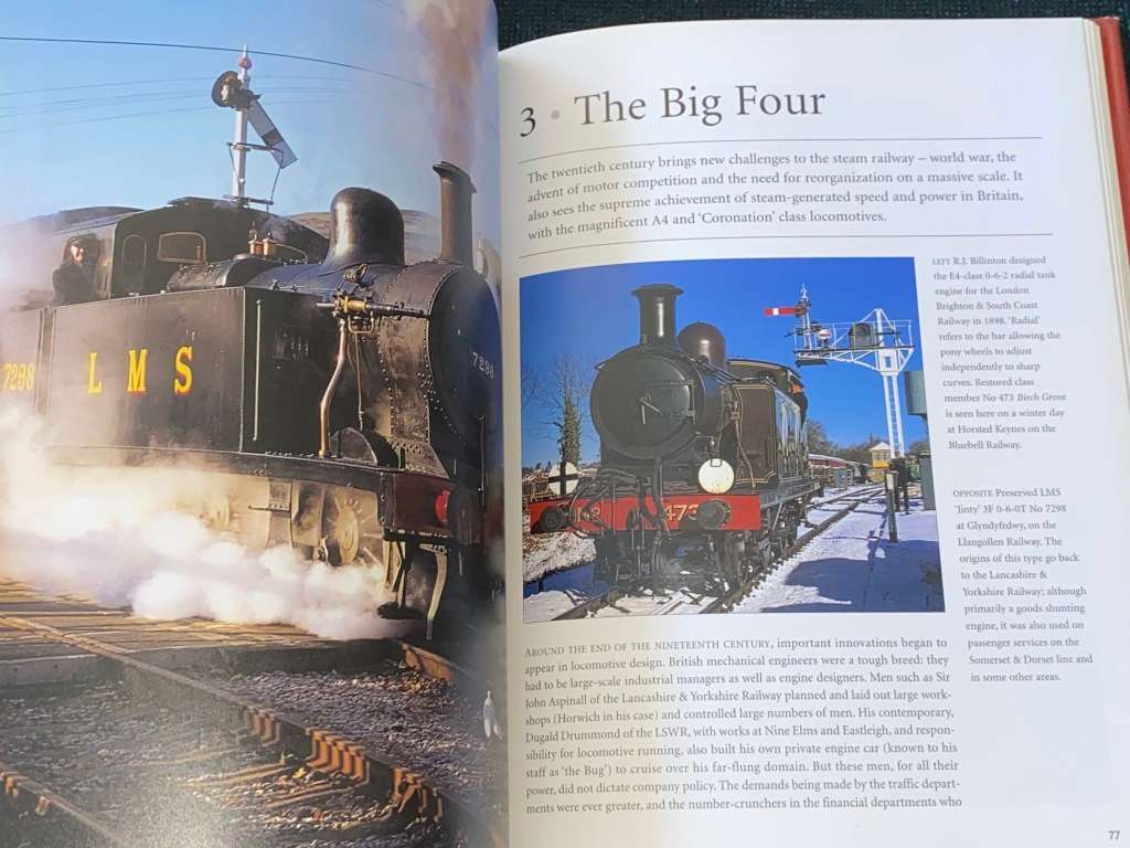 BRITISH STEAM RAILWAYS BY DAVID ROSS A HISTORY OF STEAM LOCOMOTIVES 1800 TO PRESENT DAY