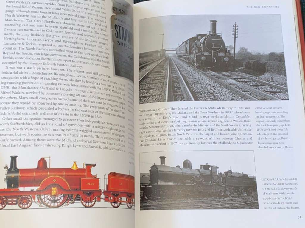 BRITISH STEAM RAILWAYS BY DAVID ROSS A HISTORY OF STEAM LOCOMOTIVES 1800 TO PRESENT DAY