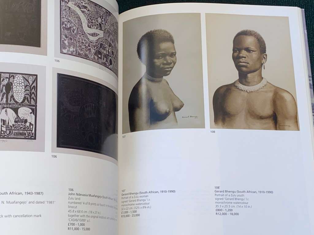 BONHAMS THE SOUTH AFRICA SALE MAY 2007 LONDON CATALOGUE