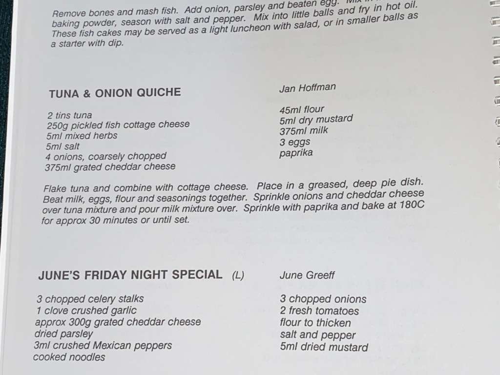 THE SETTLERS HIGH SILVER JUBILEE RECIPES 1965-1990