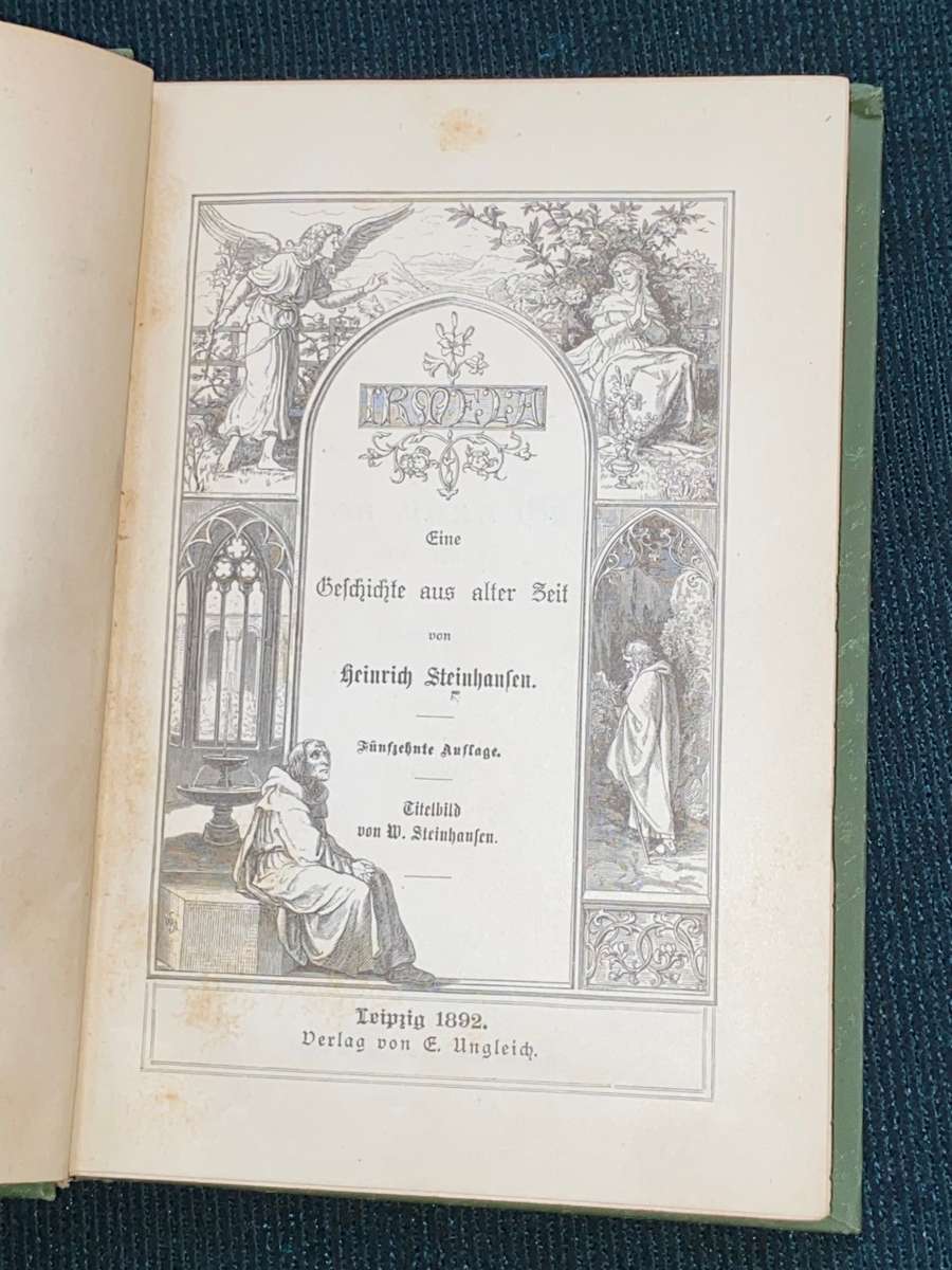 IRMELA EINE GESCHICHTE AUS ALTER ZEIT VON HEINRICH STEINHAUSEN 1892