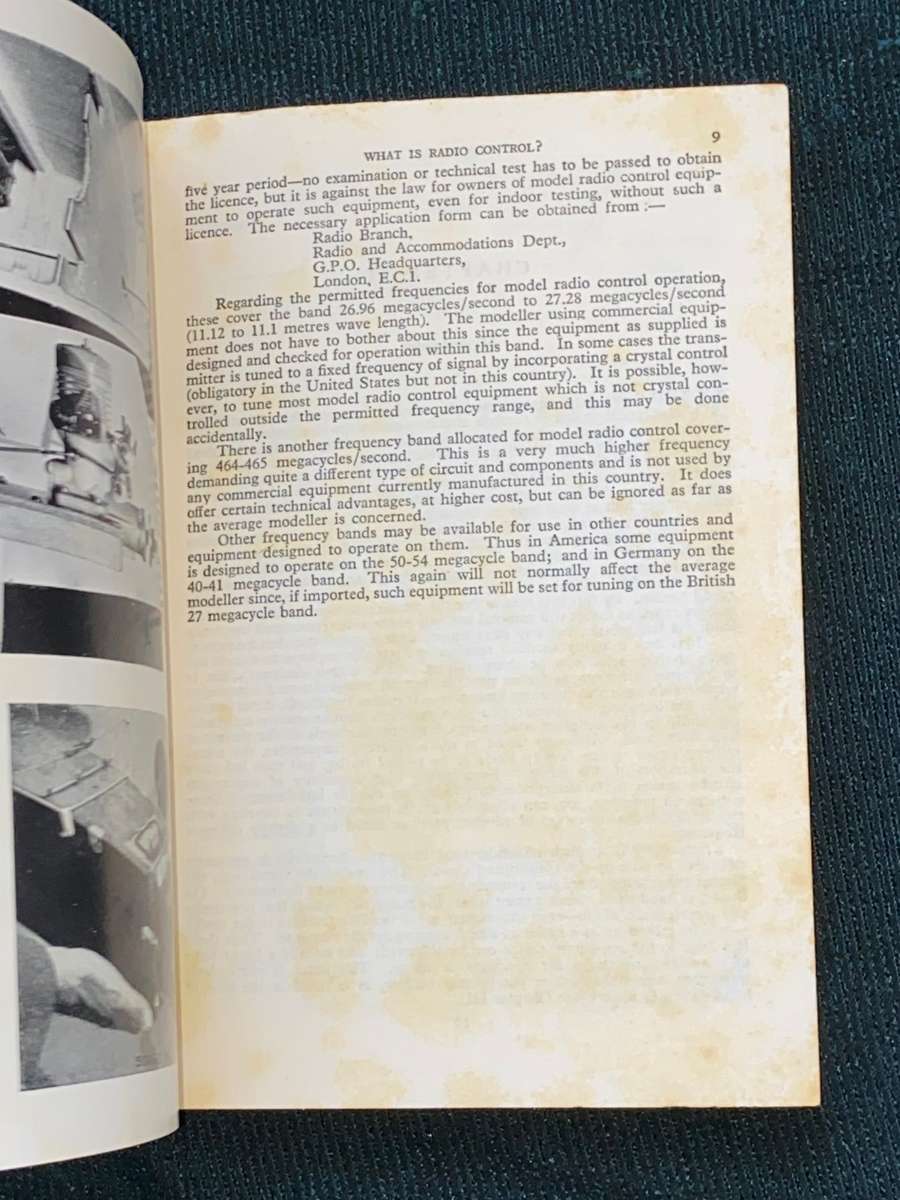 SINGLE CHANNEL RADIO CONTROL BY R.H. WARRING