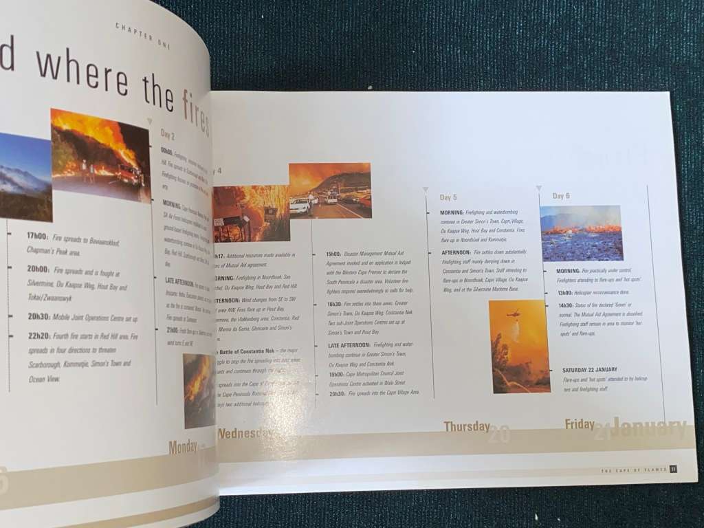 THE CAPE OF FLAMES THE GREAT FIRE OF JANUARY 2000