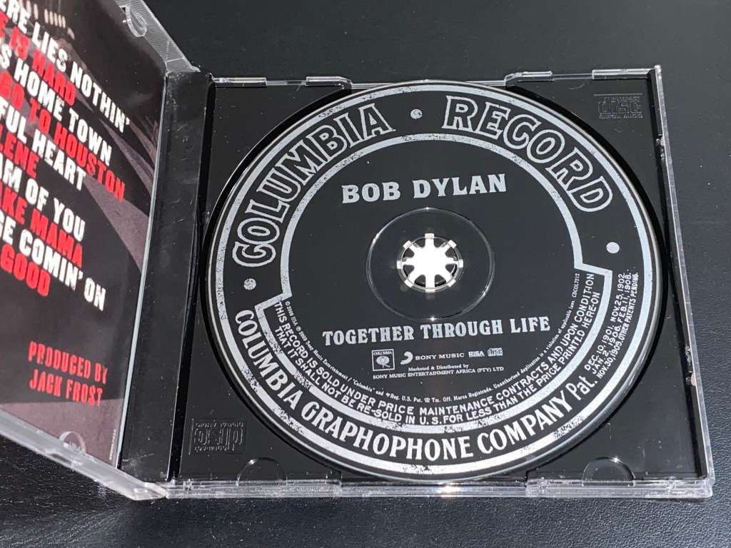 BOB DYLAN TOGETHER THROUGH LIFE CD