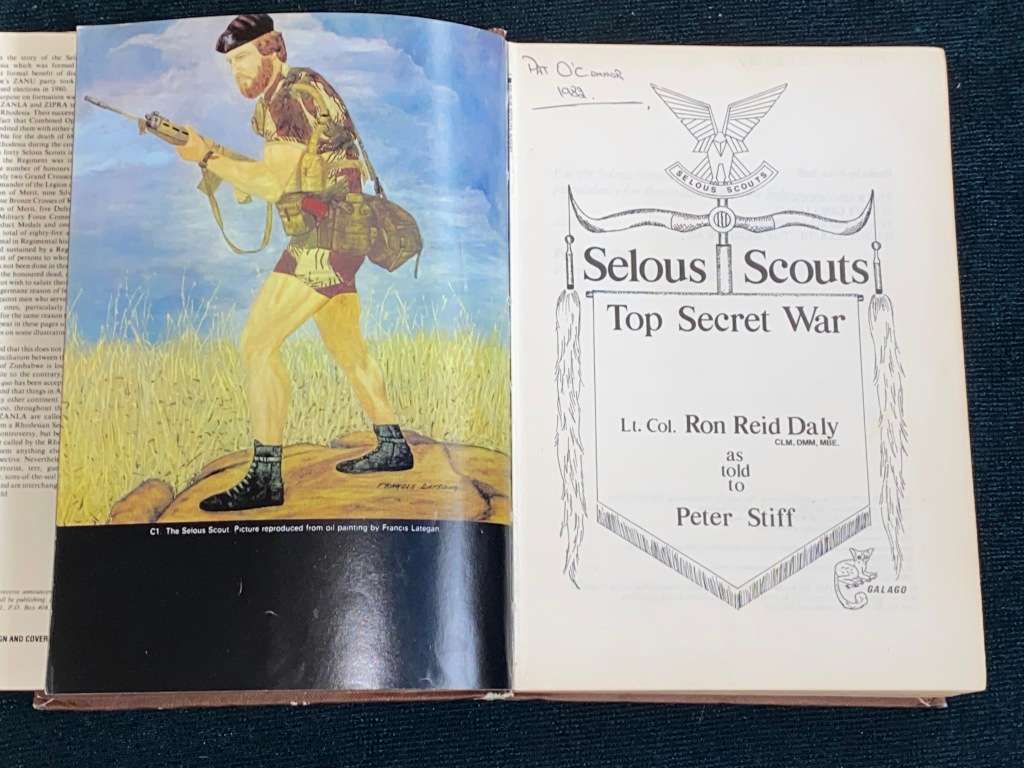 SELOUS SCOUTS TOP SECRET WAR BY LT. COL. RON REID DALY AS TOLD TO PETER STIFF