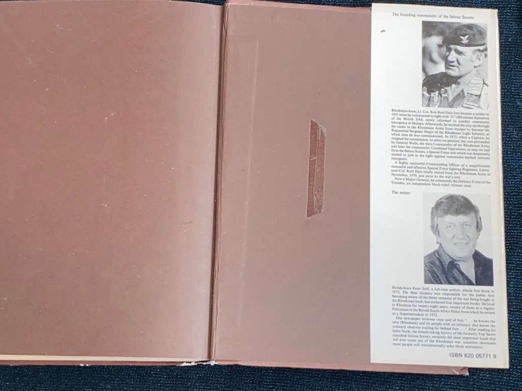SELOUS SCOUTS TOP SECRET WAR BY LT. COL. RON REID DALY AS TOLD TO PETER STIFF