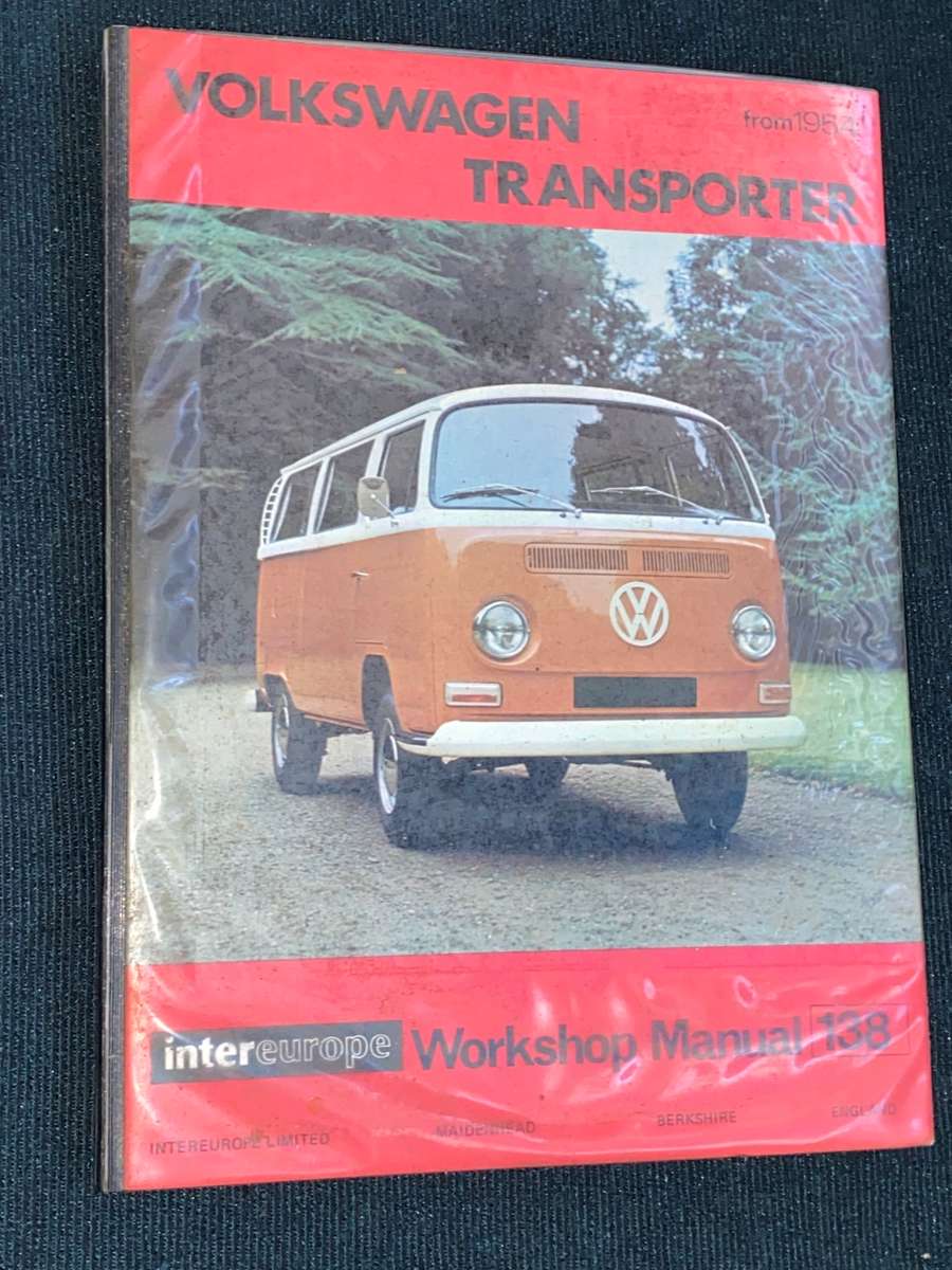 VOLKSWAGEN TRANSPORTER INTEREUROPE WORKSHOP MANUAL 138