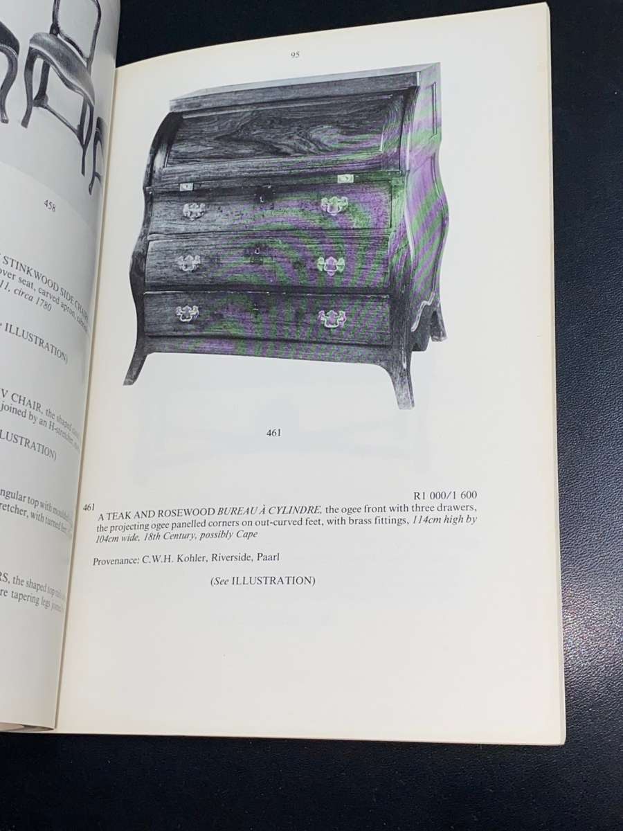 SOTHEBY`S THE CONTENTS OF KRONENDALCAPE TOWN