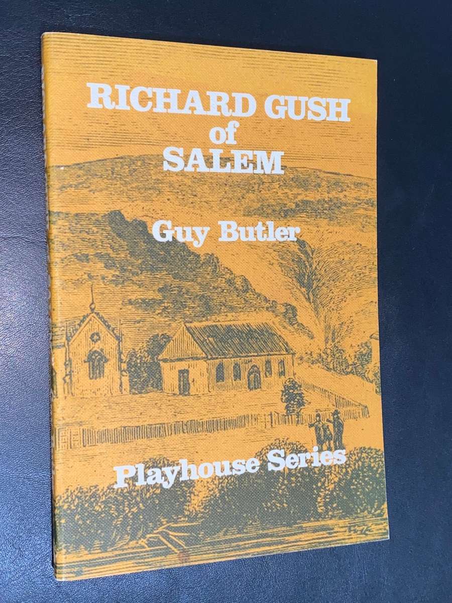 RICHARD GUSH OF SALEM BY GUY BUTLER SIGNED