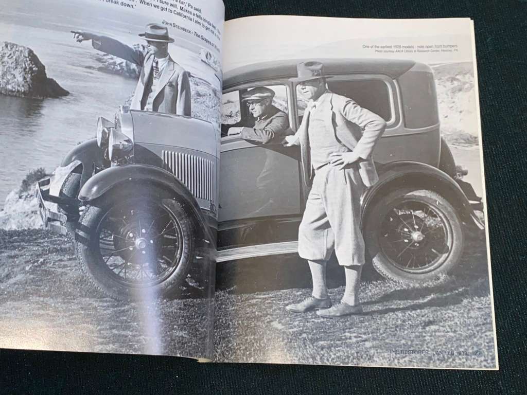 THE RESTORER THE MAGAZINE FOR THE MODEL A FORD ENTHUSIASTS VOL 33 ISSUE 5 1989