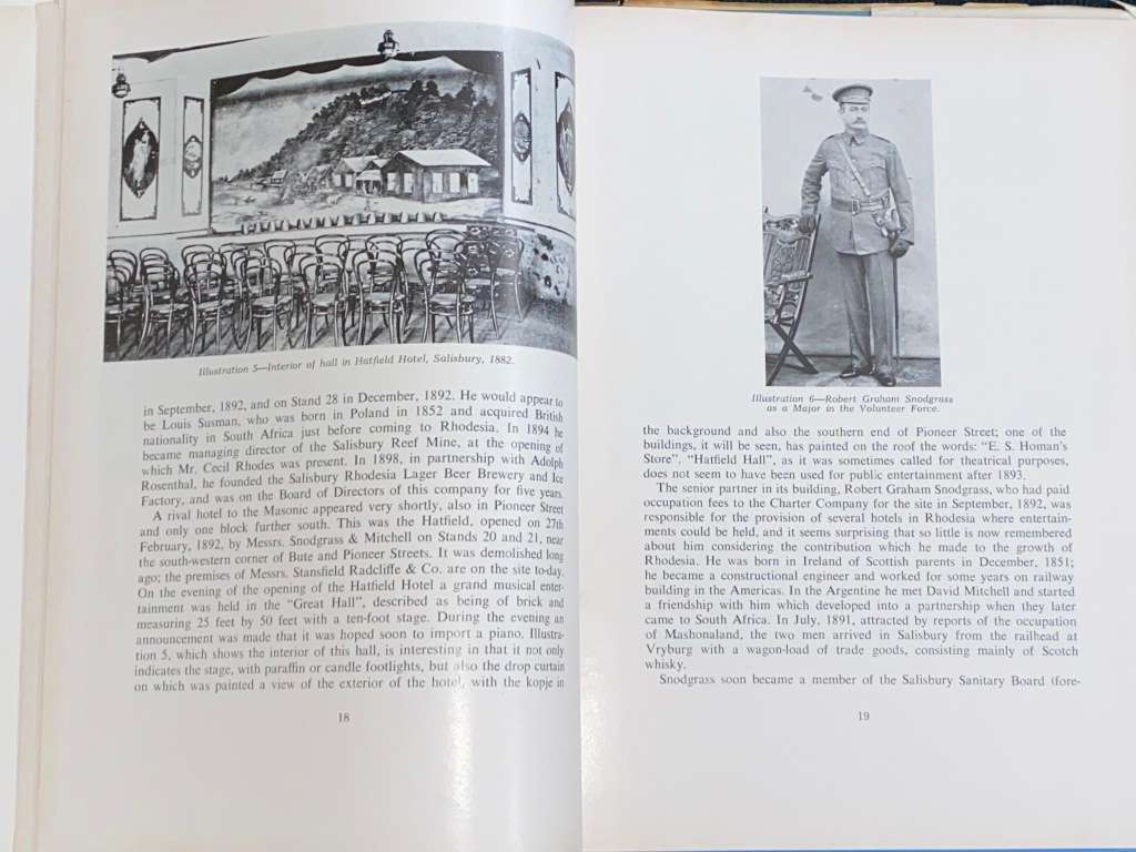 A HISTORY OF RHODESIAN ENTERTAINMENT 1890-1930 BY C.T.C. TAYLOR