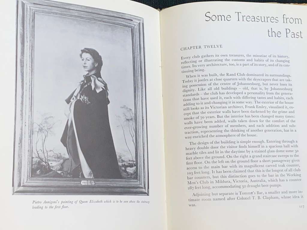 THE STORY OF THE RAND CLUB BY RENE DE VILLIERS AND S. BROOKE-NORRIS