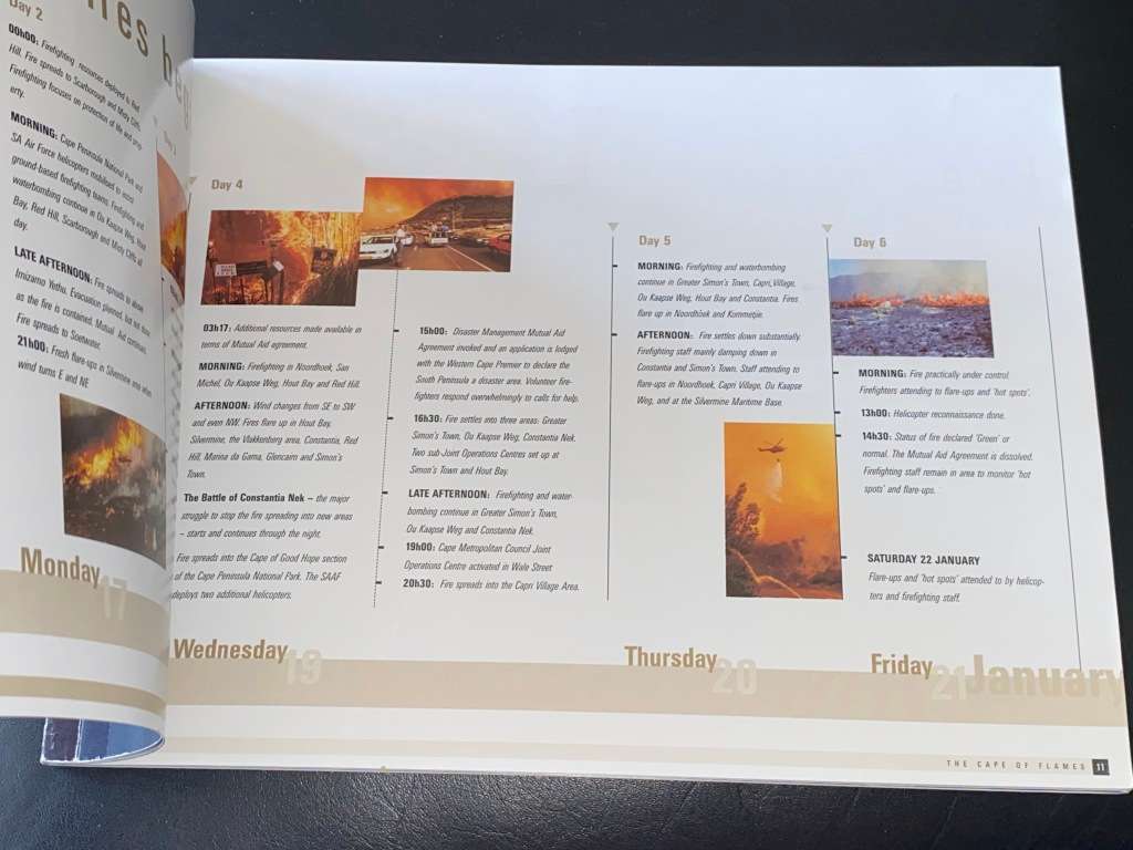 THE CAPE OF FLAMES THE GREAT FIRE OF JANUARY 2000