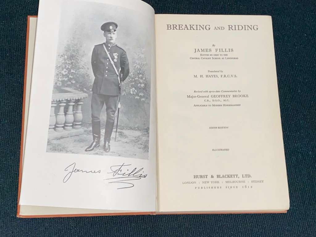 BREAKING AND RIDING BY JAMES FILLIS