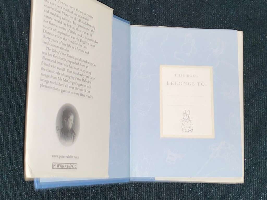 THE TALE OF PETER RABBIT BY BEATRIX POTTER