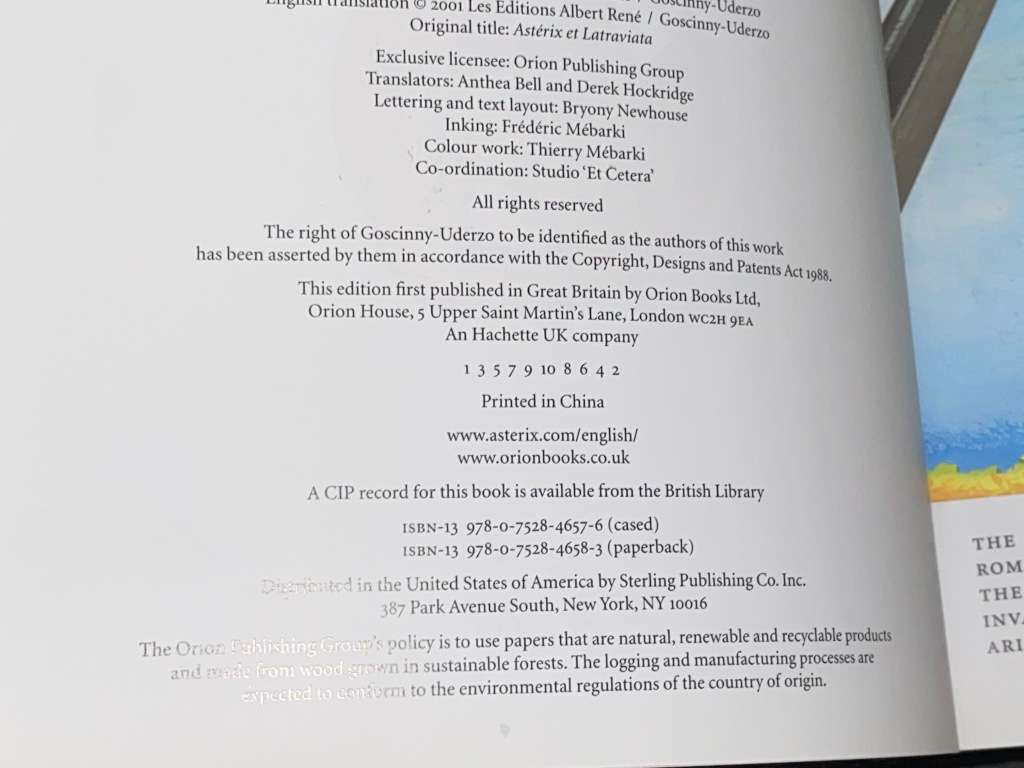 ASTERTRIX AND THE ACTRESS