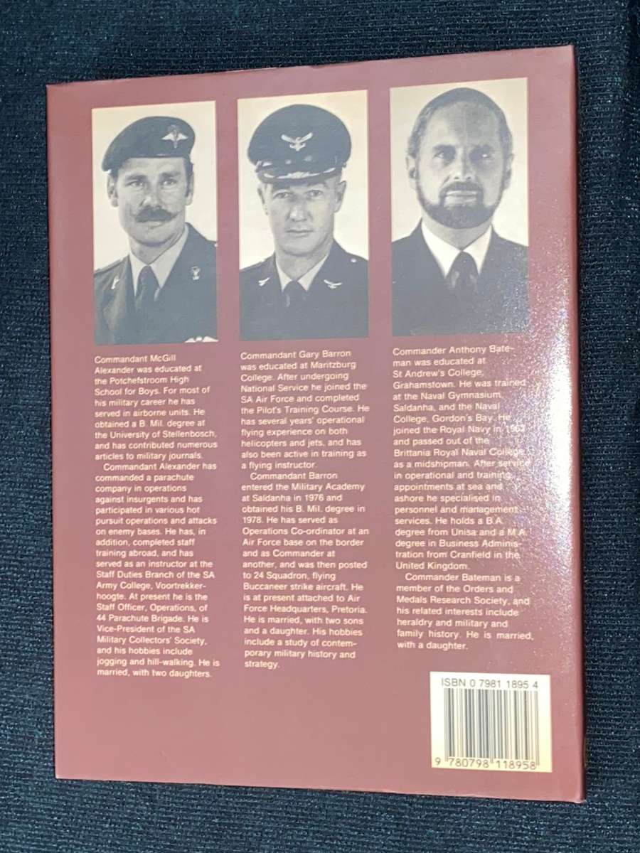 SOUTH AFRICAN ORDERS, DECORATIONS AND MEDALS