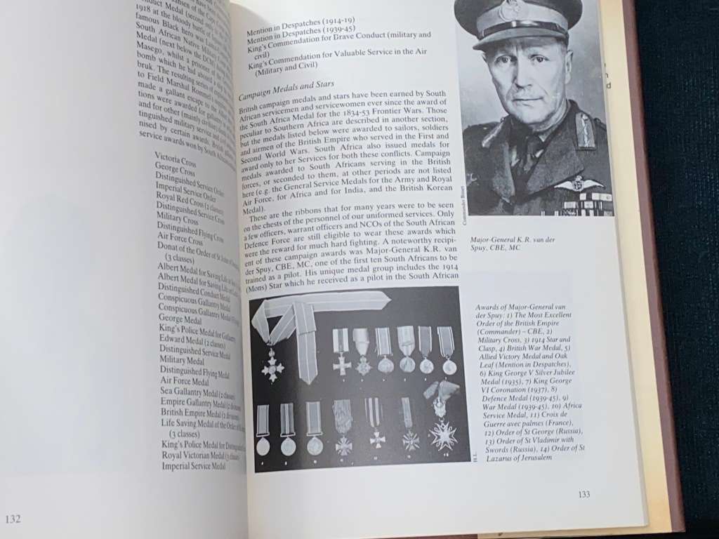 SOUTH AFRICAN ORDERS, DECORATIONS AND MEDALS