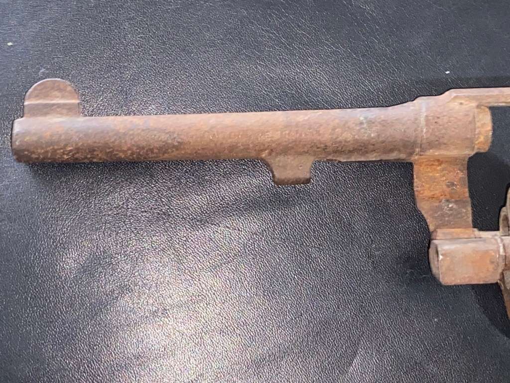 ANTIQUE RUSTED SMITH AND WESSON REVOLVER METAL DETECTING FIND