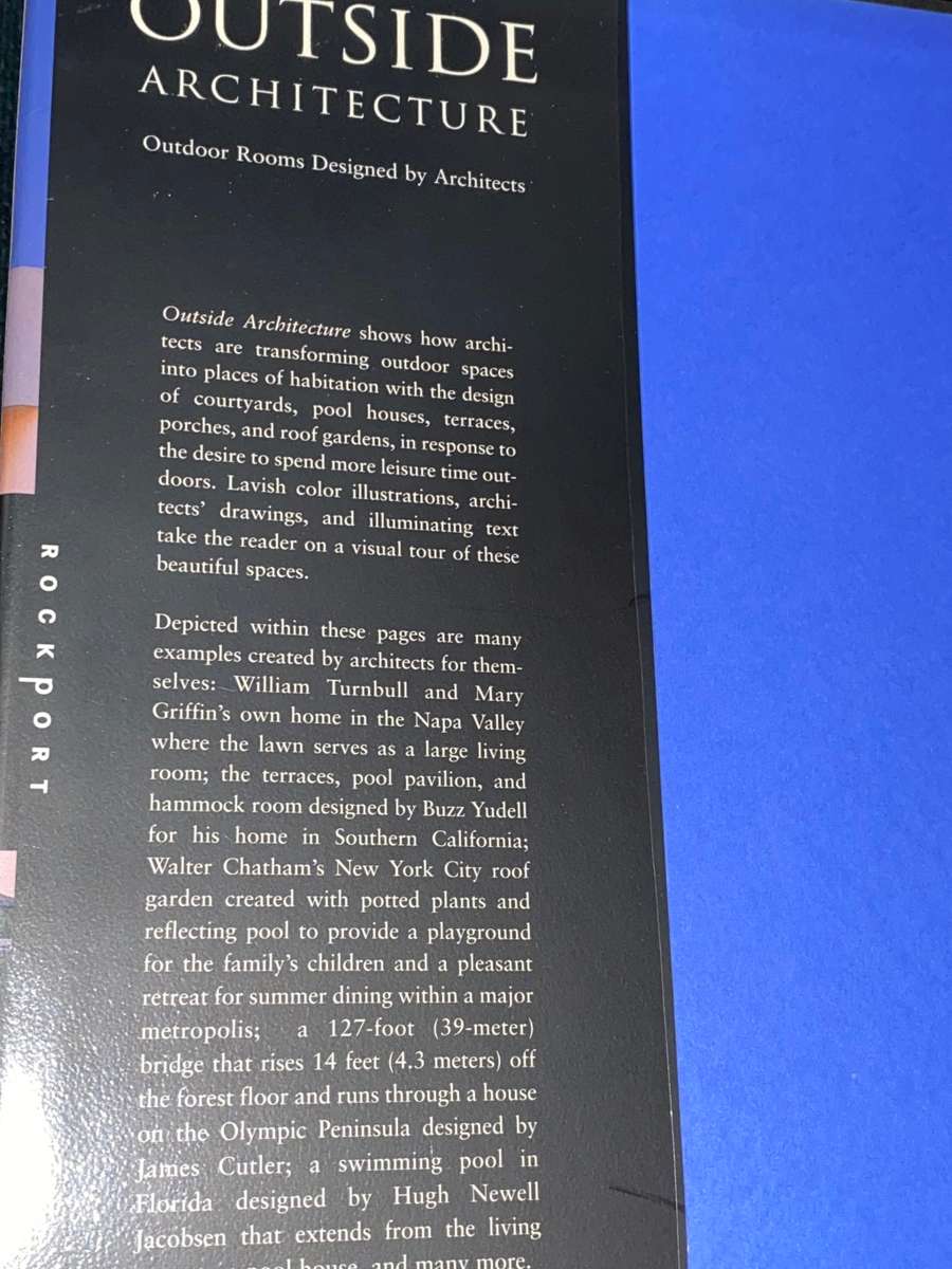 OUTSIDE ARCHITECTURE BY SUSAN ZEVON