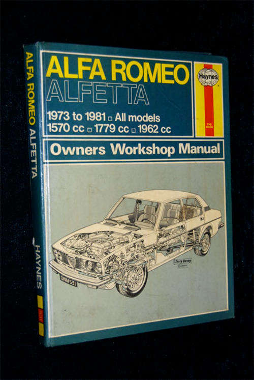 ALFA ROMEO ALFASUD ALFETTA HAYNES