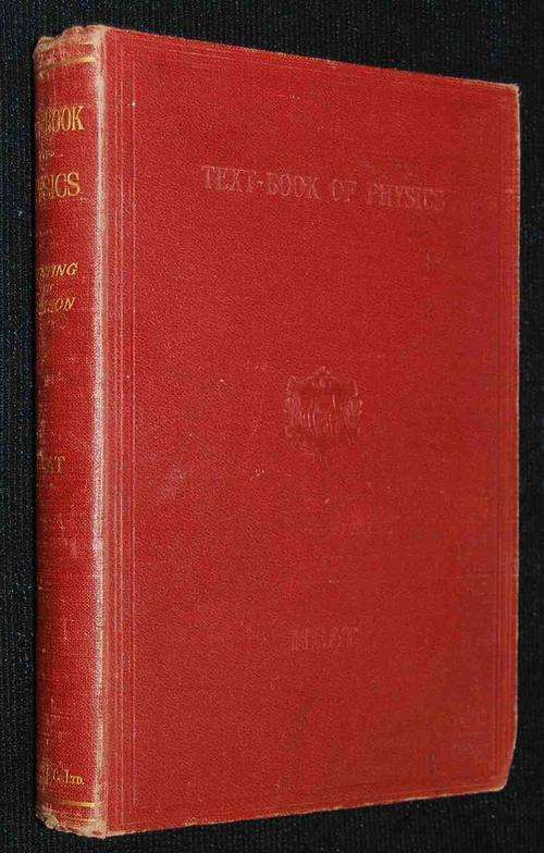 A TEXT BOOK OF PHYSICS - HEAT BY J.H. POYNTING & THOMPSON