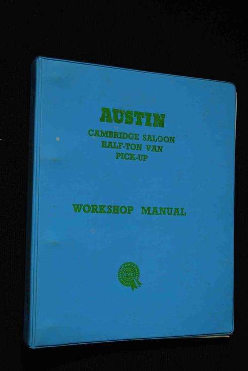 AUSTIN CAMBRIDGE A40/A50/A55 SALOON HALF-TON VAN-PICKUP WORKSHOP MANUAL