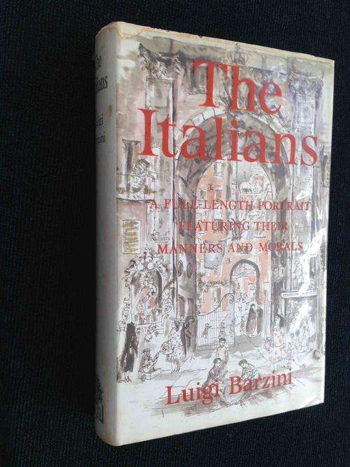 THE ITALIANS A FULL LENGTH PORTRAIT FEATURING THEIR MANNERS AND MORALS