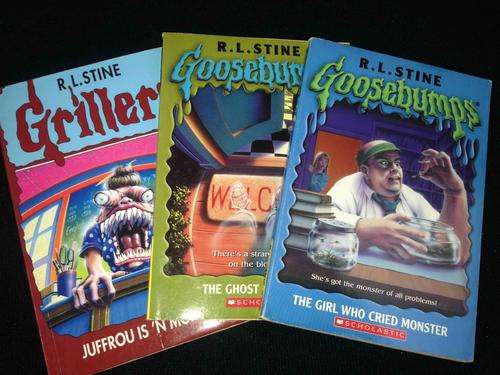GOOSEBUMPS X 2 AND GRILLERS BY R.L. STINE