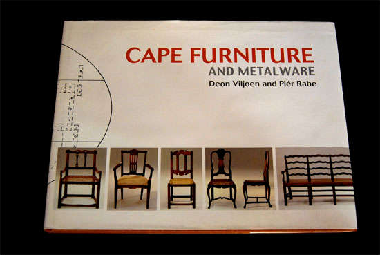CAPE FURNITURE AND METALWEAR - DEON VILJOEN AND PIER RABE HARDCOVER WITH DJ