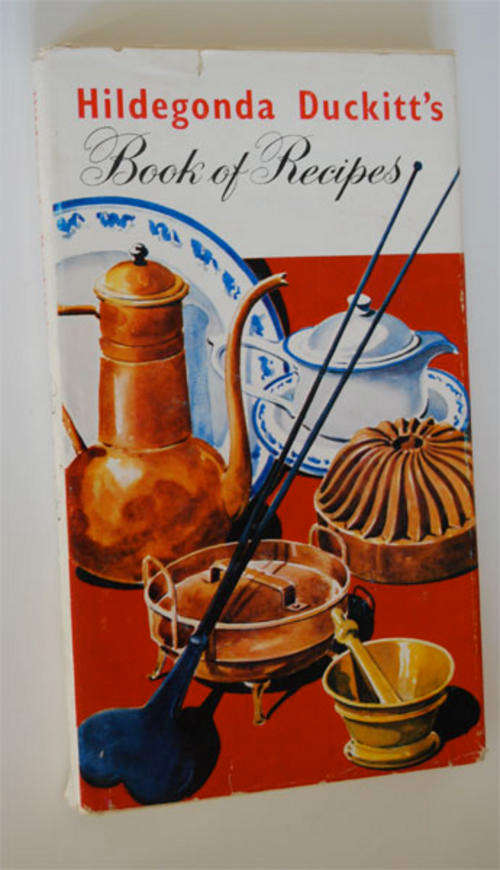 HILDEGONDA DUCKITT'S BOOK OF RECIPES 1966 CAPE TOWN