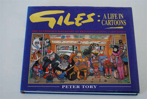 GILES - A LIFE IN CARTOONS BY PETER TORY