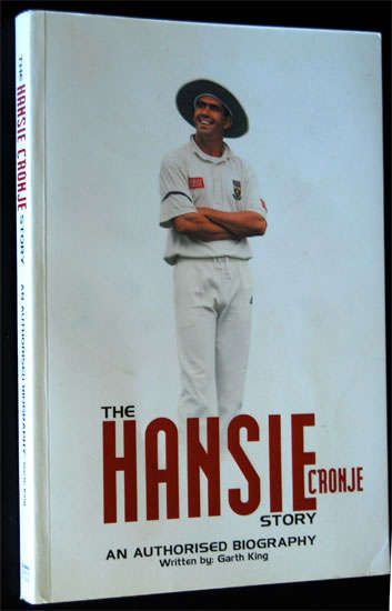 THE HANSIE CRONJE STORY AND 5 OTHER CRICKET BOOKS