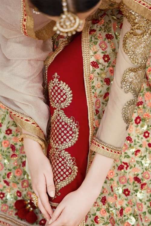 Embroidered Anarkali Suit