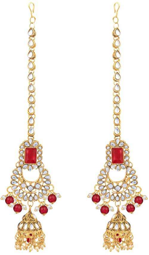 Ethnic Indian Traditional Kundan Dulhan Bridal Jewellery Set for Women